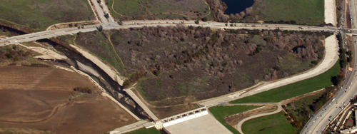 Aerial View of the South Reserve, Feb. 2008